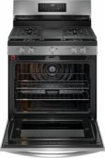 Frigidaire Gallery 30 in. 5 Burner Freestanding Gas Range in Stainless Steel with True Convection and Air Fry GCRG3060BF - Image 8