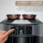 Jura GIGA 10 Automatic Espresso Machine (Diamond Black) Bundle with Water Stabilizer, Milk System Cleaner Mini-Tabs, Cleaning Tablets, Milk Containers, and Capresso Coffee Bean (6 Items) - Image 3