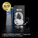 SteelSeries Arctis Nova Pro Wireless Multi-System Gaming Headset — Neodymium Magnetic Drivers — Active Noise Cancellation — 2 Battery System — ClearCast Gen 2 Mic — PC, PS5, PS4, Switch, Mobile - Image 2