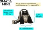 SMALL WAYUU Mochila Bag For Women original bolsa tejida colombiana authentic crochet pattern Gift from Colombia - Image 5