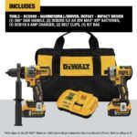 DEWALT FLEXVOLT ADVANTAGE 20V MAX* Combo Kit with Hammer Drill & Impact Driver, 5.0-Ah, 2-Tool (DCK2100P2) - Image 2