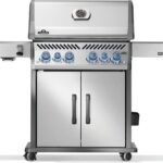 Napoleon Rogue PRO-S 525 Propane Gas Grill with Infrared Side and Rear Burners, Stainless Steel, Durable 6-Burner BBQ
