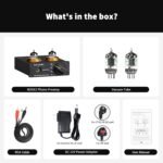 Fosi Audio Box X2 Phono Preamp, Mini Stereo Audio Hi-Fi Preamplifier with Gain Gear, Pre-Amplifier for MM Turntable Phonograph and Record Player, with DC 12V Power Supply - Image 9