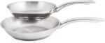 BergHOFF Belly Shape 18/10 Stainless Steel 12Pc Cookware Set, Metal Lids, Fast, Evenly Heat, Induction Cooktop Ready - Image 8