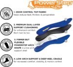 PowerStep Pinnacle Low, PowerStep Insoles, Flat Feet, Plantar Fasciitis Relief, Overpronation, Arch Support, Heel Pain, All Day Comfort, Pain Relief, Made in USA - Image 3