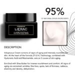 Lierac The Voluptuous Cream Refill - Reduces Wrinkles, Enriched with Niacinamide, Hyaluronic Acid & Shea Butter, Suitable for All Skin Types, Nourishes & Smooths Skin - 50ml Refill - Image 3