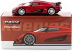 Diecast Model Car Compatible with Tarmac Works 1:64 Koenigsegg Regera Red Metallic Global64 Series T64G-TL017-RE - Image 3