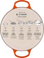 Le Creuset Enameled Cast Iron Signature Round Dutch Oven, 7.25 qt., Cerise - Image 7
