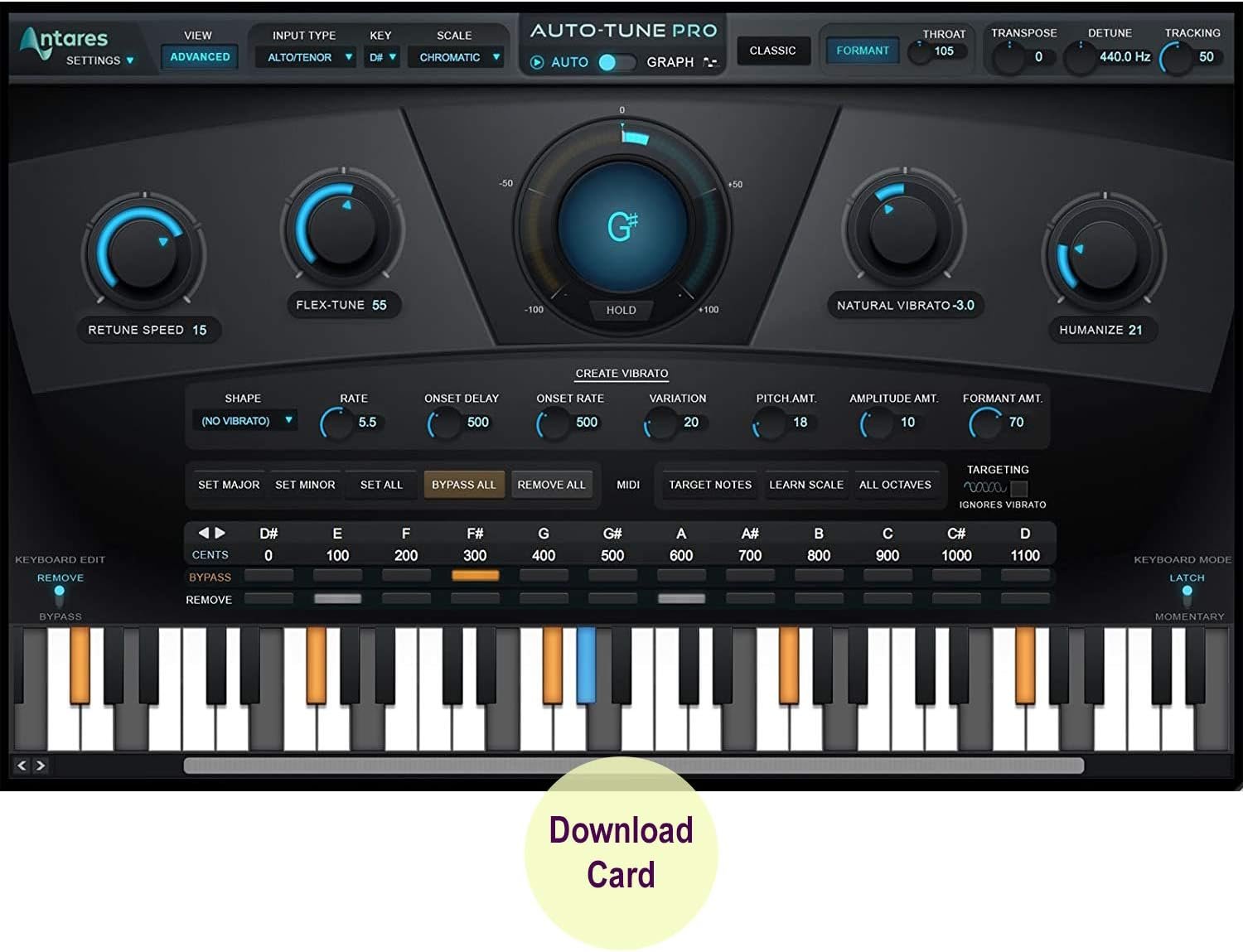 712dGe7lMcL._AC_SL1500_.jpg Antares Auto-Tune Pro - Industry-Leading Pitch Correction Software (Download Card) - Image 1