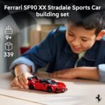 LEGO Speed Champions Ferrari SF90 XX Stradale Sports Car Building Toy for Kids - Building Set W/Ferarri Driver Minifigure for Boys & Girls, Ages 9+ - Gift Idea for Birthdays - 77254 - Image 2
