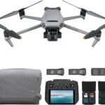 DJI Mavic 3 Cine Premium Combo, Drone with 4/3 CMOS Hasselblad Camera, 5.1K Video, Omnidirectional Obstacle Sensing, 46 Mins Flight, 15km Video Transmission, with DJI RC Pro, Two Extra Batteries