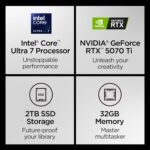 Lenovo Legion Pro 7i – AI-Powered Gaming Laptop – Intel® Core Ultra 7 255HX – 16" WQXGA PureSight OLED Display – 240Hz – NVIDIA® GeForce RTX™ 5070 Ti – 32GB Memory – 2TB Storage – PC GamePass - Image 3