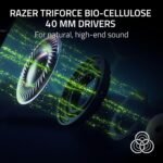 Razer Kraken V4 Pro Wireless Gaming Headset: OLED Control Hub - HD Haptics - 2.4GHz Wireless - Bluetooth - USB - 3.5 mm - Super Wideband Mic - For PC, Mac, PS5, Nintendo Switch, Steam Deck, Smartphone - Image 8