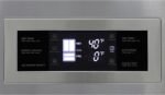 BRAMA French Door Refrigerator with Ice Maker and Dual Drawer Bottom Freezer, 20.7 Cu.Ft. Capacity with Adjustable Shelves Counter Depth Stainless Steel Exterior, 36-Inch, Metallic - Image 8