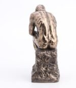 Veronese Design 8" Rodin The Thinker Cast Resin Statue Bronze Finish - Image 6