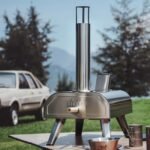 BIG HORN OUTDOORS 12" Dual Fuel Pizza Oven – Electric & Wood Pellet, Indoor & Outdoor High-Temp Pizza Maker (1000°F) with Pizza Stone for Wood-Fired Flavor - Image 2