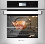 ThermoMate 24 Inch Electric Wall Oven, ETL Certified, 2.6 Cu.Ft. Convection Ovens with 12 Functions, 3D Heating, 3100W, Sensor Touch Control, Safety Lock, Stainless Steel