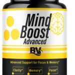 BLUE VIBE Mind Boost Premium Health & Wellness Nootropic Supplement, MindBoost Advanced All Natural Health Management & Overall Wellness Support Supplement Formula Pills (1 Pack - 60 Capsules)