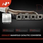 A-Premium Front Right Catalytic Converter Kit Direct-Fit Compatible with Infiniti QX80 2014-2015, QX56 2011-2013, 5.6L, EPA Compliant - Image 5
