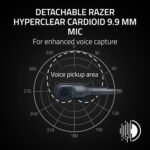 Razer BlackShark V3 X HyperSpeed Wireless Gaming Headset for PC: 50mm Drivers - Cardioid Mic - 2.4 GHz, Bluetooth, USB - Works with Mac, PS5, Nintendo Switch, Smartphone - 70 Hr Battery - Black - Image 4