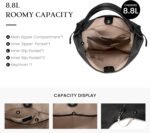 befen Genuine Leather Slouchy Hobo Purses for Women, Top Grain Real Leather Tote Handbags Shoulder Satchel with Tassel Ribbon - Image 4