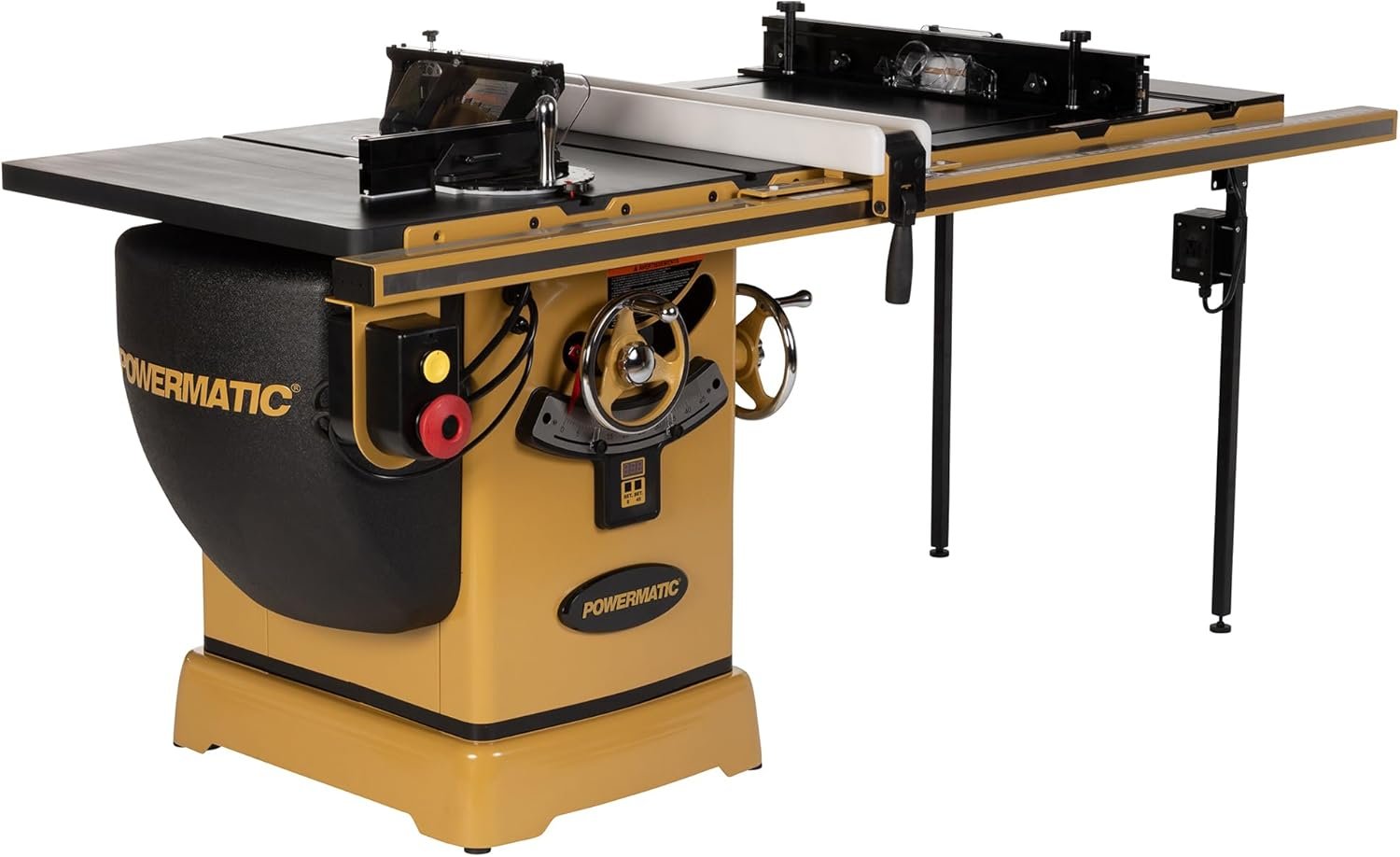 71F8xCezn4L._AC_SL1500_.jpg Powermatic ArmorGlide 10-Inch Table Saw, 50-Inch Rip, Router Lift, 5 HP, 230V 1Ph (PM2000T) - Image 1