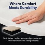 King Koil Luxury Air Mattress Queen with Built in Pump, Integrated Premium Pillow Inflatable Airbed for Guests, Camping & Home (Manufacturer Warranty) - Image 6