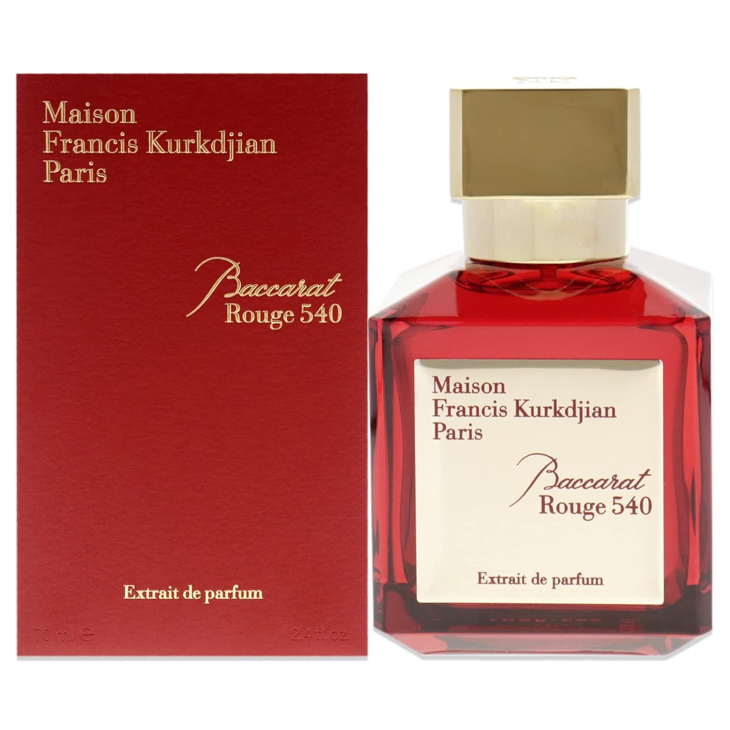 71HFveF57CL._SL1500_.jpg Maison Francis Kurkdjian Baccarat Rouge 540 Pure Perfume, 2.3 Fl Oz (Pack of 1) - Image 1