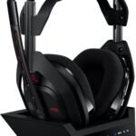 Logitech G Astro A50 Multi-Platform Wireless Gaming Headset + Base Station for PS5/Xbox/PC: PLAYSYNC Audio Switcher,