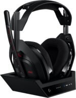 Logitech G Astro A50 Multi-Platform Wireless Gaming Headset + Base Station for PS5/Xbox/PC: PLAYSYNC Audio Switcher,