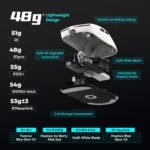 ATK VXE Dragonfly R1 Pro Wireless Gaming Mouse, 48g Lightweight, PAW3395 Sensor, Adjustable DPI, 4k Polling, 75 Hr Battery Life, Dual-Mode 2.4G/Wired - Image 2