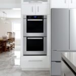 COSMO COS-30EDWC 30 in. Haven Collection Double Electric Wall Oven, True Convection, Blue Porcelain, Self Cleaning in Stainless Steel - Image 2
