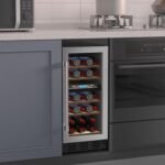 26 Bottles Wine Cellar, 15 Inch Compressor Wine Cooler with Dual Zone, Built-in or Under Counter, 41-64°F Digital Touchscreen, Triple-Layer Glass, Wine Fridge in Cabinet - Image 2