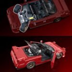 Hot Wheels 1/16 Honda Acura NSX 1990 Building Kit, 876 Pieces, Includes 1/64 Mini Car, Hot Wheels Mattel - Image 8