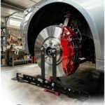 Upgraded Wheel Alignment Tool with 2 Measuring Tapes, Car Alignment Tool Kit, Automotive Toe Alignment Tool for Home Use, Compatible with More Vehicle Models, Black, Toe Plates