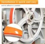 Upgrade Band Saw Urethane Tires - 14" x 1" x .095" (2 Pack) Compatible with Jet, Grizzly, and Powermatic Band Saws - Image 6