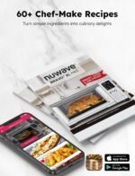 Nuwave Bravo XL Pro Air Fryer Toaster Oven, Improved 100% Super Convection, Quicker & Crispier Results, 100 Presets, Multi-Layer Even Cooking, 50-500F, Smart Probe, PFAS Free, 30QT, Stainless Steel - Image 11