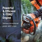 Husqvarna 555 Gas Chainsaw, 60-cc 4.16-HP 2-Cycle X-Torq Engine, 24 Inch Chainsaw with X-Cut Chain, For Felling, Limbing and Bucking Small and Midsize Trees - Image 4