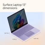 Microsoft Surface Laptop (2025), Windows 11 Copilot+ PC, 13" Touchscreen Display, Snapdragon X Plus (8 core), 16GB RAM, 512GB SSD Storage, Violet - Image 11