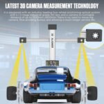3D Wheel Aligner XC505 Wheel Alignment & Balancing Tools All-in-one Cabinet Full Measurement System 4 Wheel Alignment Tool With Voice Guidance,Car Model Database,Precise Positioning,Multilingual - Image 5