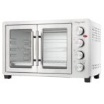 MegaChef 47 Quart Electric French Door Rotisserie Convection Counter Top Oven with Convection and Oven Lamp - Image 2