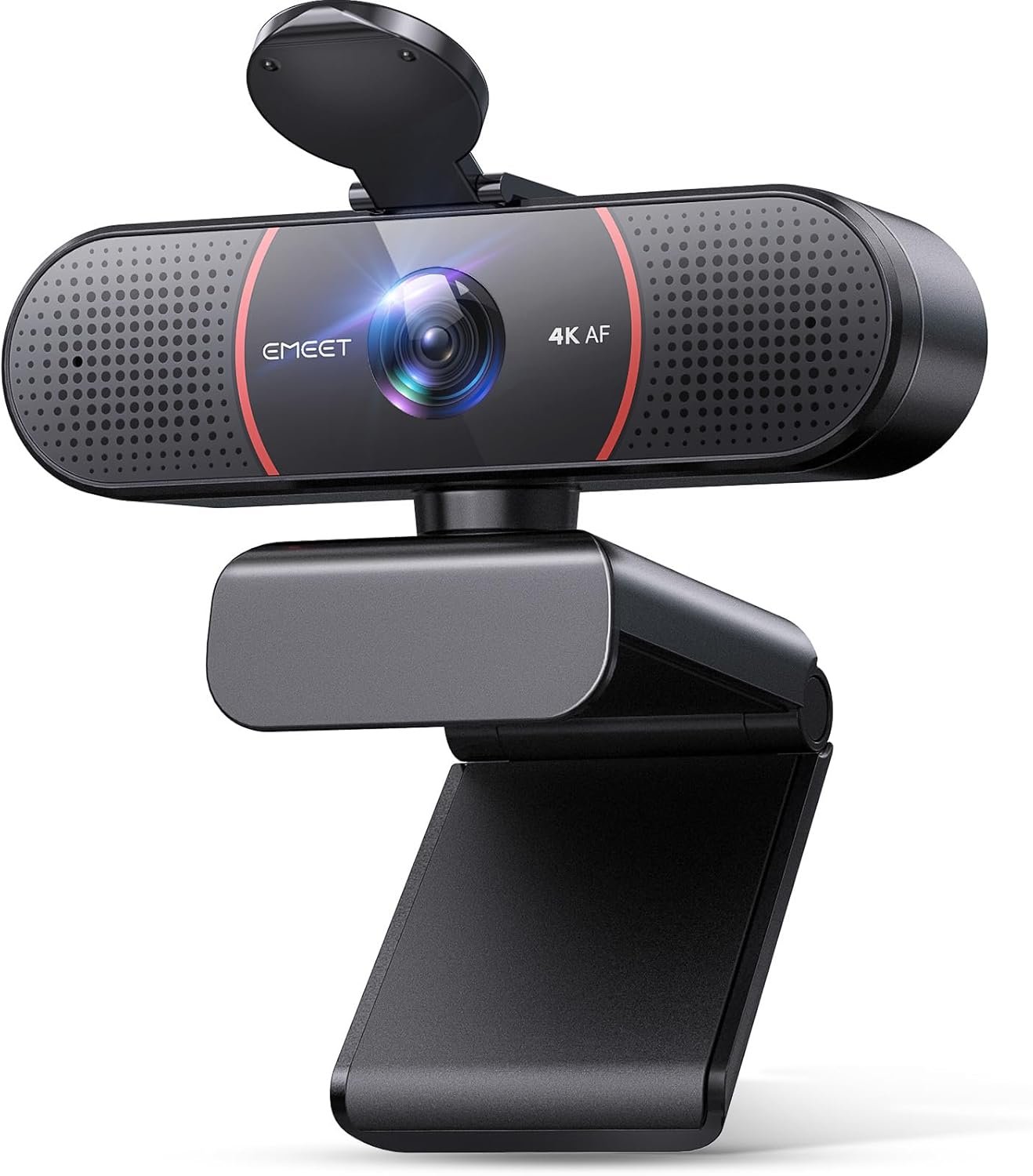 71TDsZwyyEL._AC_SL1500_.jpg EMEET C960 4K Webcam for PC, 4K UHD CMOS Sensor, PDAF Auto Focus, Dual Omnidirectional Mics, Auto Light Correction, 73° FOV, Plug&Play Webcam w/Privacy Cover, Works w/Zoom/Teams/Skype/Google Meet - Image 1