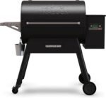 Traeger Ironwood 885 Wood Pellet Grill and Smoker, WiFi Pellet Smoker Grill with Super Smoke Mode, D2 Controller, Large 885 sq. in. Cooking Area, Outdoor BBQ Electric Pellet Smoker, TFB89BLFC