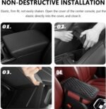 Auto Center Console Pad for Bentley Bentayga EWB(2020-) Accessories Car Armrest Cushion Protects Your armrest and Feels Comfortable on Your Elbows and arms - Image 3