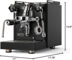 Diletta Bello+ Espresso Machine | E61 | PID Temperature Control | Shot Timer | Programmable Preinfusion | Handmade In Italy (Black) - Image 11
