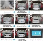 Fully 360 Electric High Pressure Automatic Car Wash Machine - Smart Commercial Car Washing Machine 360 Single Arm Touchless Car Wash Machine with Cleaning High Pressure Spray System - Image 6