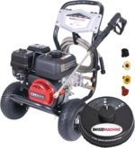 Simpson Cleaning 3400 PSI Gas Pressure Washer, 2.5 GPM Power Washer for Residential Use, CRX Engine, 25-Foot Hose, Clean Machine, 49-State (CM61248-S)