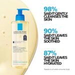 La Roche-Posay Lipikar AP+ Gentle Foaming Cleansing Oil, Gentle Oil Cleanser for Face and Body Formulated with Niacinamide, Long-Lasting 24-hour Hydration, Fragrance-Free & Soap Free - Image 5