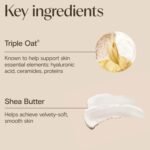 Aveeno Skin Relief Moisturizing Lotion Heals Very Dry, Sensitive Skin, Fast-Absorbing Body Lotion with Triple Oat & Shea Butter, Fragrance Free, Non-Comedogenic, Value Size, 33 fl. oz - Image 5