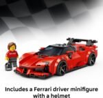 LEGO Speed Champions Ferrari SF90 XX Stradale Sports Car Building Toy for Kids - Building Set W/Ferarri Driver Minifigure for Boys & Girls, Ages 9+ - Gift Idea for Birthdays - 77254 - Image 5